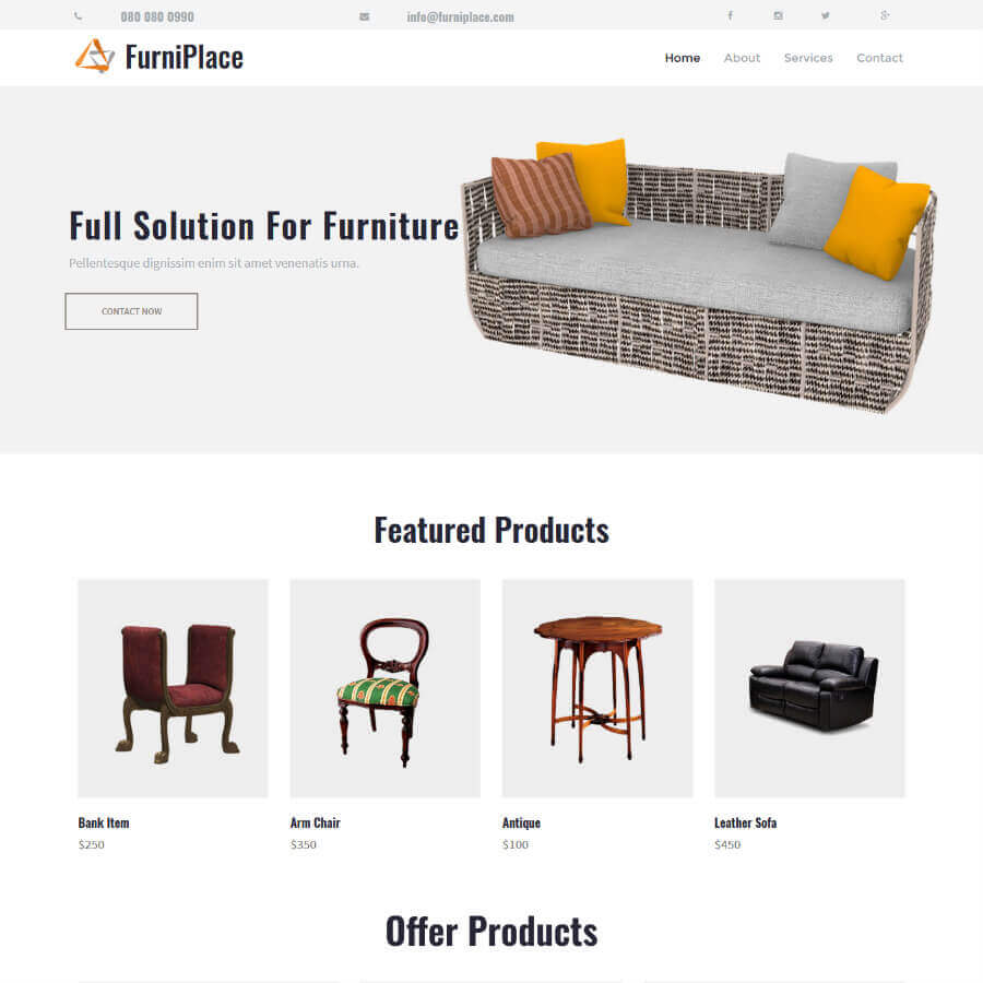 furniplace Website Builder